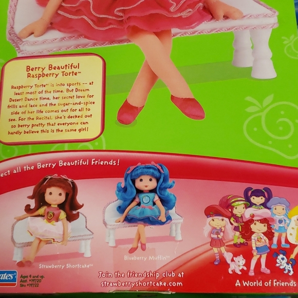 Vintage Strawberry Short Cake doll Raspberry Torte 12" doll new on original box - Picture 4 of 6